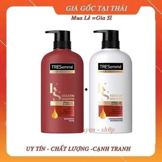 [hàng chính hãng] Dầu gội, dầu xả Tresemme 370 ml Thái Lan HÀNG LOẠI I
