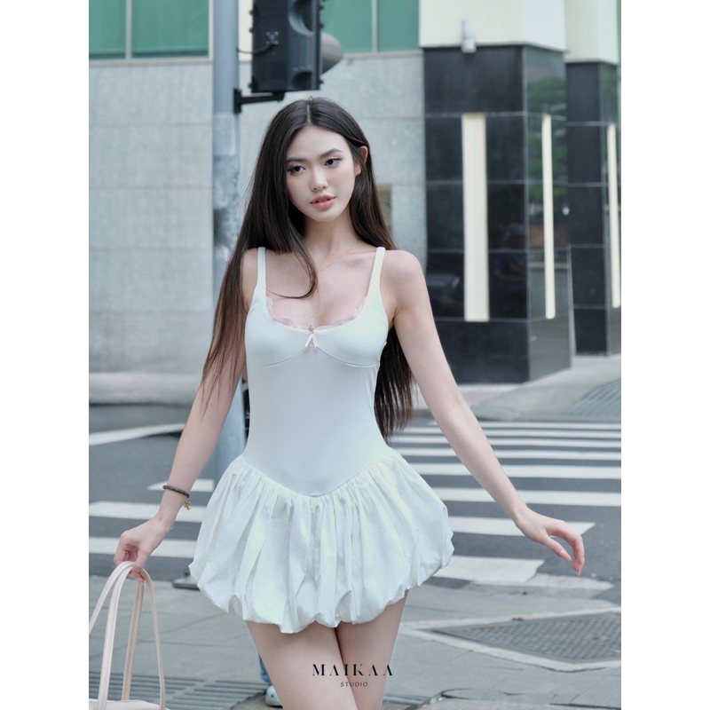 Maikaa Studio - bodysuit mix váy bí phồng xoè siêu đáng yêu - Clara Dress