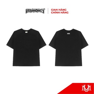 Áo Thun Nam Unisex Urban Monkey < 3D QUOTE TAYTO TEE BLACK > Single Cotton Form Boxy In 3D Cao Cấp
