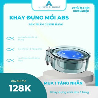 Khay đựng mồi trong suốt chuyên dụng câu đài câu đơn cao cấp h050