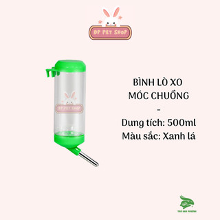 Bình bi uống nước 500ml cho thỏ, chuột, bọ ú phù hợp cho thỏ lớn - Thỏ Đan Phượng