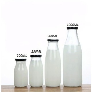 Chai Thủy Tinh 1000ml Nắp Thiếc – Dung Tích Lớn, Đa Dụng, Sang Trọng