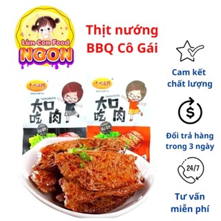 Thịt nướng BBQ cô gái t ❤freeship❤ thịt nướng bít tết màu đỏ - Lùn Con Food