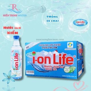 Nước uống i-on life kiềm công nghệ nhật bản thùng 24 chai ionlife 330ml và 450ml