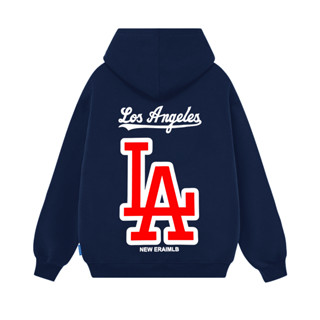 Áo Hoodie unisex nam nữ LA Los Angeles phong cách trẻ trung chất liệu nỉ bông siêu ấm