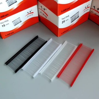 Ti nhựa bắn mác dây gắn Tag pin quần áo đạn nhựa 15 - 50mm hộp 5000 chiếc