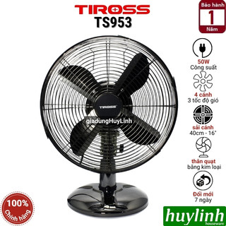 Quạt bàn tiross ts953 - 45w - sải cánh 40cm