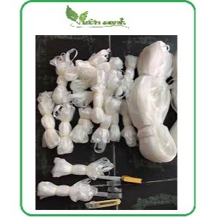 Combo 10 mét túi lưới đựng phân tan chậm, phân dê, bọc hoa,.....