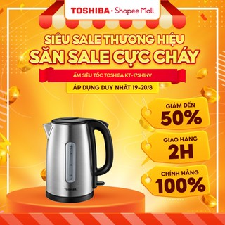 Bình đun siêu tốc Toshiba KT-17SH2NV - 1.7L - Hàng chính hãng, bảo hành 12 tháng