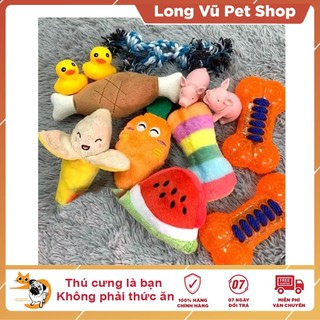 Đồ chơi giảm stress cho chó mèo, đồ chơi cho chó, đồ chơi cho mèo nhiều lựa chọn - Long Vũ Pet Shop