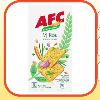 Combo 2 gói bánh afc rau củ