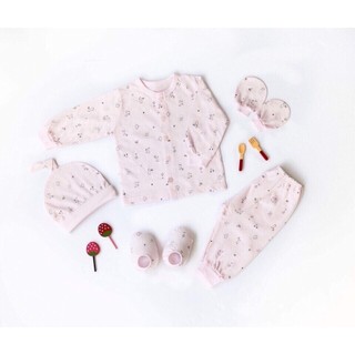 Bộ cài thẳng dài Mio cotton mỏng