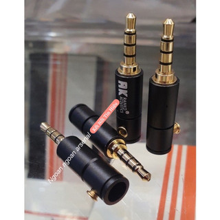 Jack 3.5 phone chuẩn 4 khấc hãng PALIC. Báo giá 1 Jack. Jack hàn 4 chấu 3.5mm