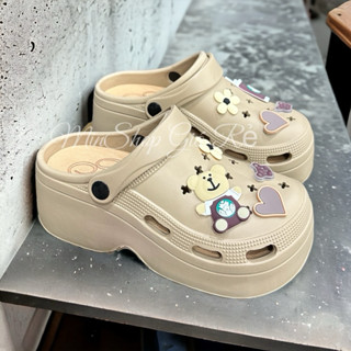 Dép sandal nữ đế cao, Sục cross nữ đế cao 6,5cm tôn dáng chất liệu eva siêu nhẹ