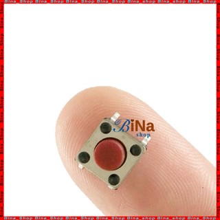 (3 cái) Nút nhấn nhả 4 chân 6x6x5mm, Công tắc Reset/Passing/Arduino/DIP