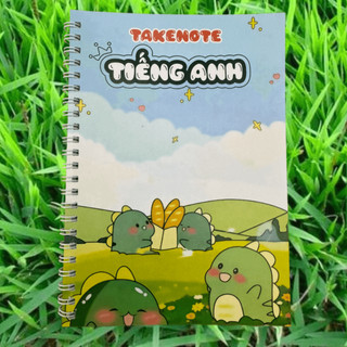 Sổ tay Takenote Tiếng Anh tổng hợp chung từ 2-12 - Khổ giấy lớn (loại 𝗔𝟱)