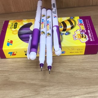 10 Bút bebe tím  thiên long