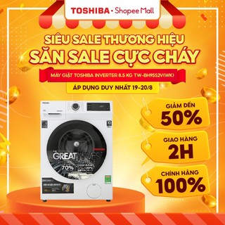 Máy giặt cửa trước toshiba 8.5 kg tw-bh95s2v - hàng chính hãng, bảo hành 24 tháng