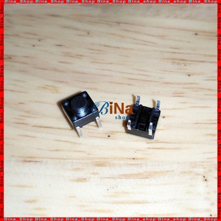 (3 cái) Nút nhấn nhả 4 chân 6x6x5mm, Công tắc Reset/Passing/Arduino/DIP