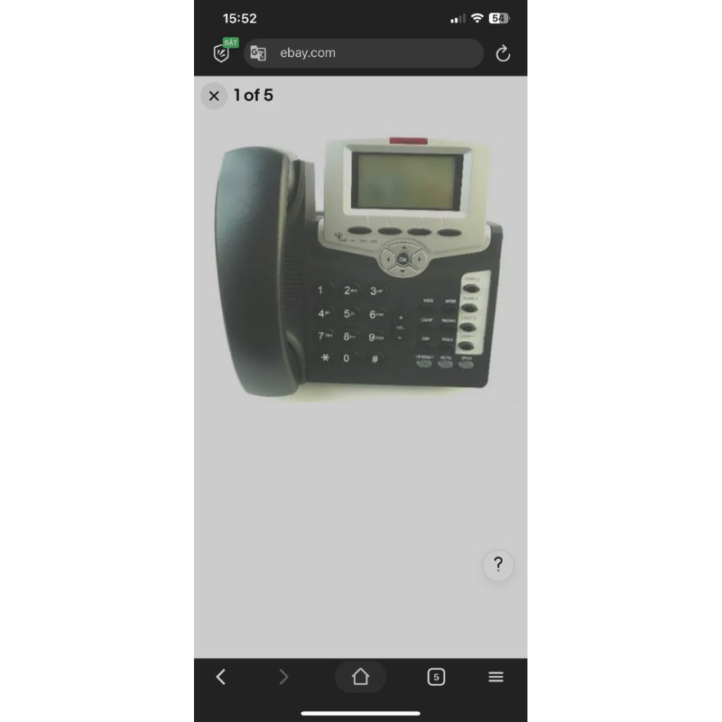 ĐIỆN THOẠI IP TADIRAN T208M CŨ