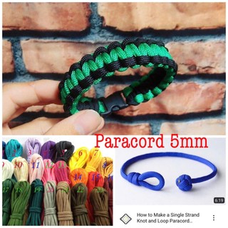 💥 Dây dù đan thắt VÒNG TAY NAM paracord 5mm vòng sinh tồn cho nam giới