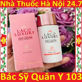 combo kem chống nắng laco luxury sun cream
