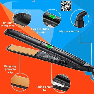 [Chuyên dùng SALON] Máy là duỗi tóc bản sứ 2-3-4 CM