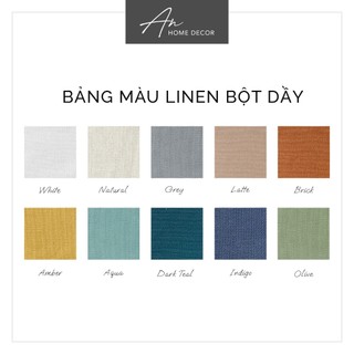 Dây buộc rèm vải Linen bột dày