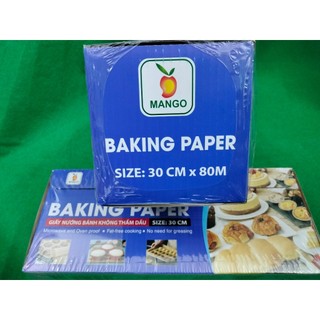 Giấy Nến Nướng Bánh BAKING PAPER (30cmx80m)
