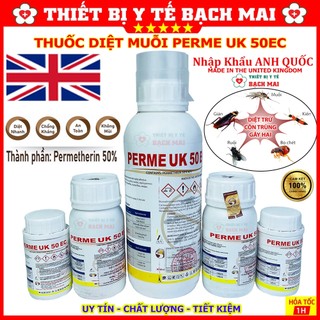 Thuốc Diệt Muỗi PERME UK 50EC Chai 1000ML HÀNG NHẬP ANH QUỐC NEW
