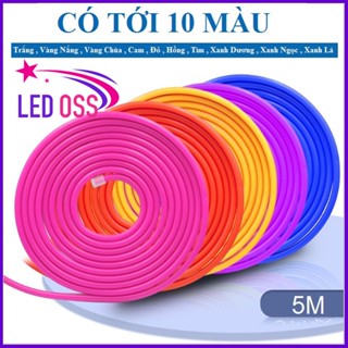 Dây đèn LED dẻo Neon flex  dùng uốn chữ, trang trí ô tô, xe máy ( Cuộn dài 5m)