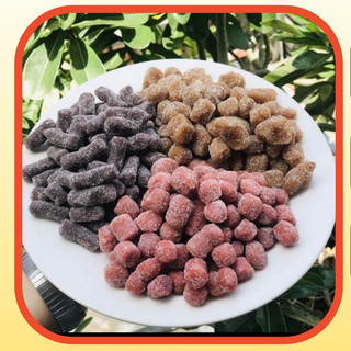 1KG KẸO MIX VỊ DÂU TÂY, DÂU TẰM ĐÀ LẠT CHUA NGỌT