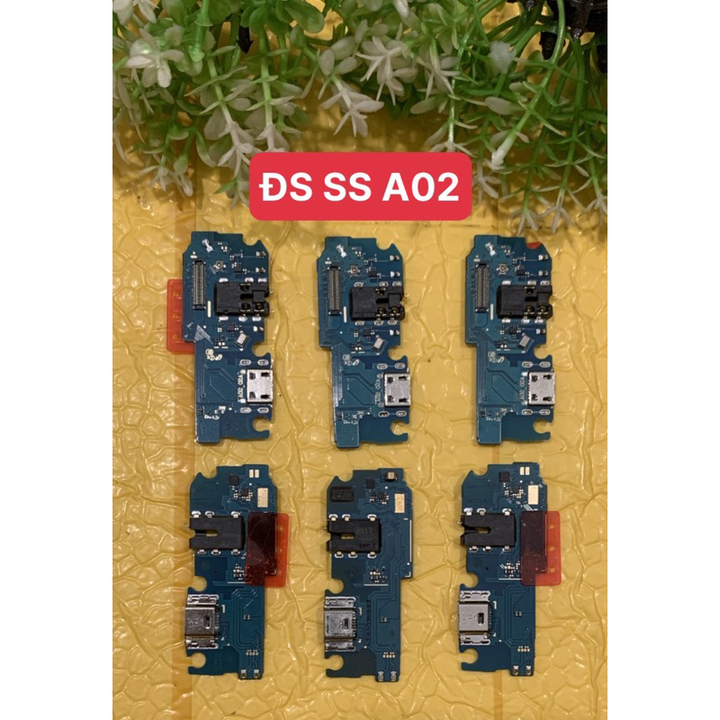 cụm sạc sam sung a02/ cụm bo mạch sạc samsung a02/ cụm đuôi sạc samsung a02 zin mới