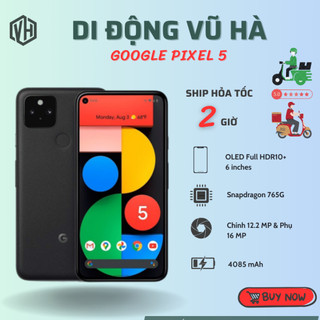 Điện thoại Pixel 5 Quốc tế Ram 8/128 nhỏ gọn chụp hình đẹp