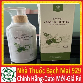 Dầu gội đầu amla detox laco tóc đẹp mê ly