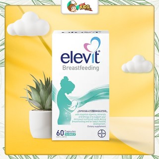 Viên uống tổng hợp Elevit dành cho phụ nữ sau sinh 60v