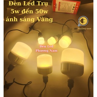 Bóng đèn led Trụ ánh sáng Vàng