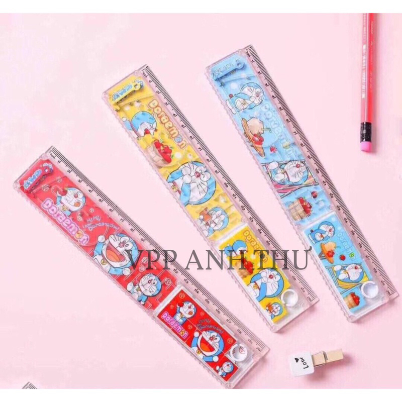 COMBO 2 THƯỚC BI + XẾP HÌNH