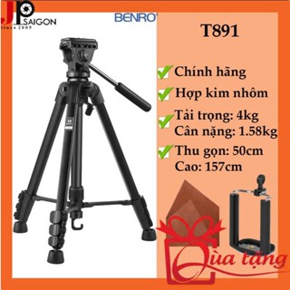 CHÂN MÁY ẢNH BENRO T560,T890,T980,T691,T891,FIF19AIB0,TSL08CN00 + TẶNG BÓNG THỔI BỤI or DA CỪU LAU LENS
