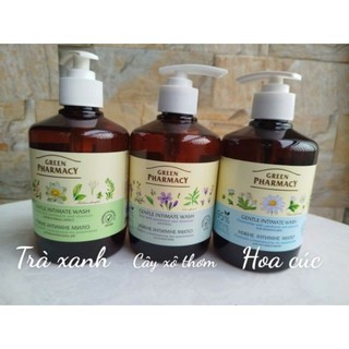 "Zelenaya Apteka "Dung Dịch Vệ Sinh phụ nữ"Hoa cúc"_"cây trà"_"cây xô thơm" 370ml.