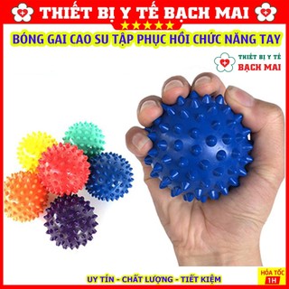 Bóng Bóp Gai Cao Su Tập Cơ Tay Phục Hồi Chức Năng Tay
