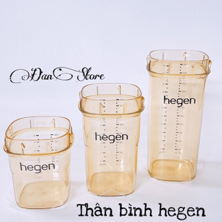 Tách lẻ- thân bình sữa hegen 60 150 240 330ml chính hãng, thân bình hegen chính hãng
