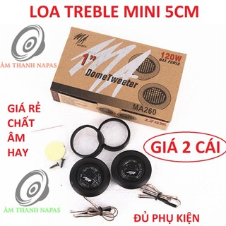 Giá 1 đôi - loa trép ô tô 5cm ma260 - loa tép ô tô - loa tép giá rẻ