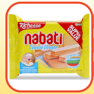 Bánh xốp Nabati thơm ngon giòn xốp 17g