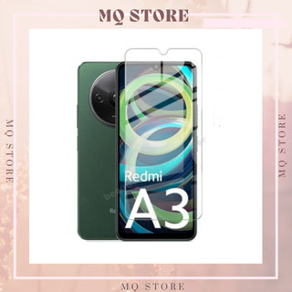 Kính cường lực Xiaomi Redmi A3 trong suốt không full Glass 9H