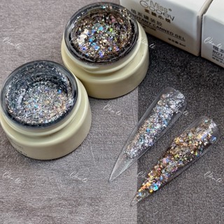 Gel nhũ khổng tước kim tuyến nhũ 7 màu làm móng tay nail