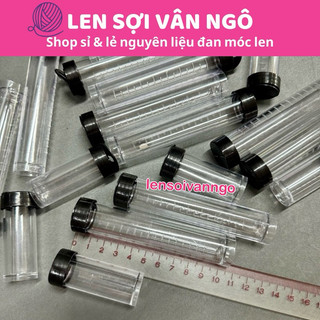 Ống nhựa đựng kim khâu len (Không kèm kim khâu)