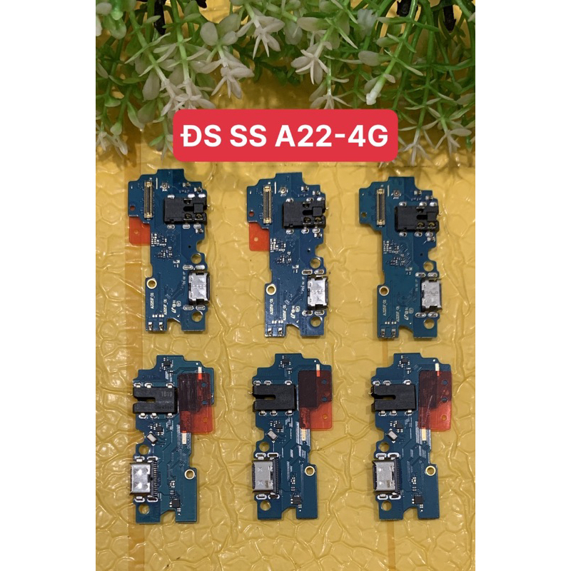 cụm sạc sam sung a22-4g/ cụm bo mạch sạc samsung a22-4g/ cụm đuôi sạc samsung a22-4g zin mới