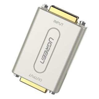 Bộ lặp + nối dài dvi 1080p độ phân giải cao, vỏ hợp kim, mạ vàng ugreen 40266 -hàng chính hãng