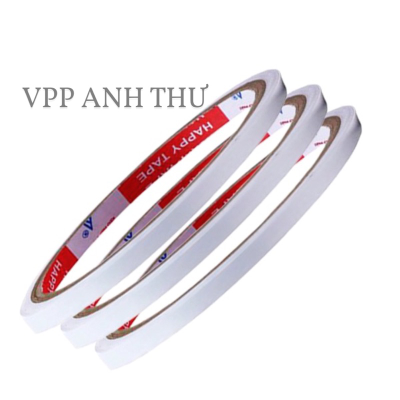 COMBO 3 CUỘN BĂNG KEO 2 MẶT 5LY